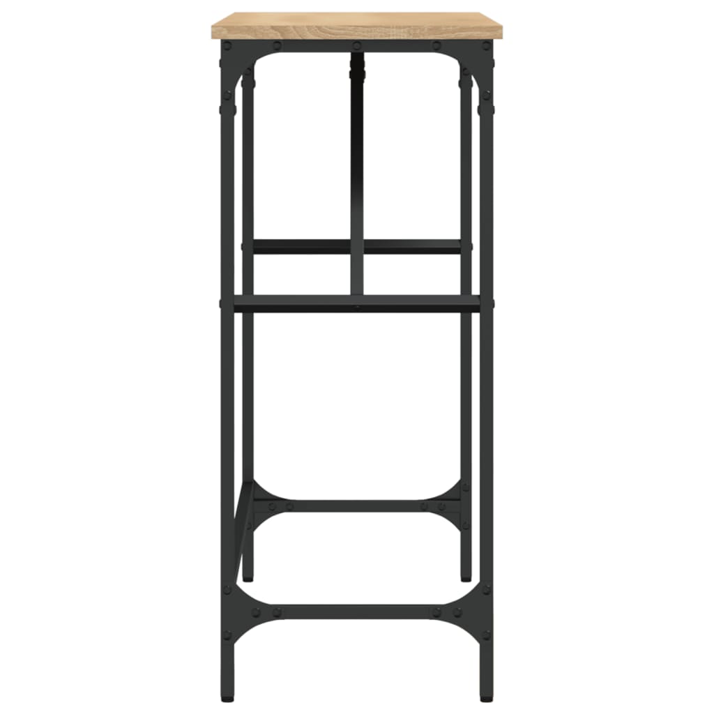 Τραπέζι Κονσόλα Sonoma Δρυς 100x32x75 εκ. Επεξεργασμένο Ξύλο - Pakobazaar