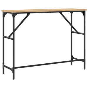 Τραπέζι Κονσόλα Sonoma Δρυς 100x32x75 εκ. Επεξεργασμένο Ξύλο - Pakobazaar