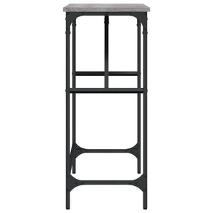 Τραπέζι Κονσόλα Γκρι Sonoma 100x32x75 εκ. Επεξεργασμένο Ξύλο