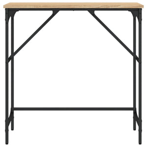 Τραπέζι Κονσόλα Sonoma Δρυς 75x32x75 εκ. Επεξεργασμένο Ξύλο