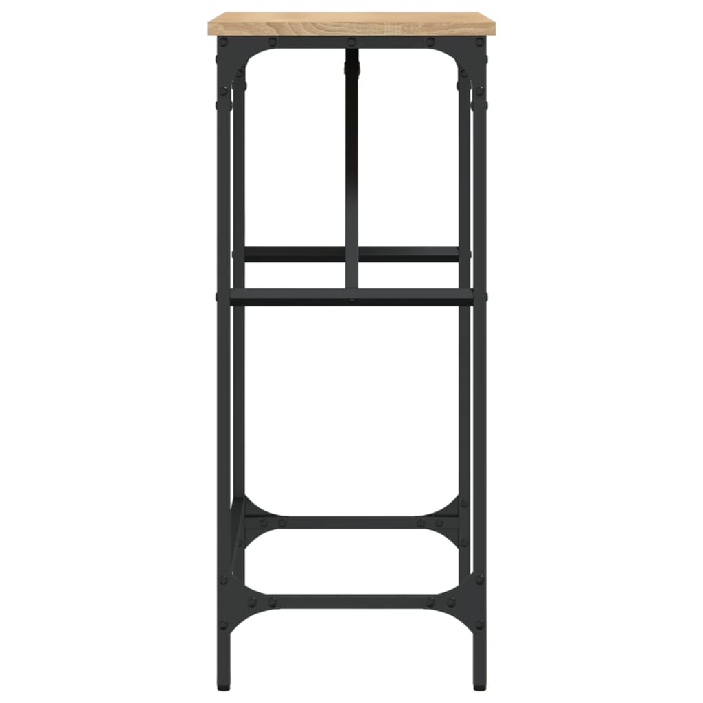 Τραπέζι Κονσόλα Sonoma Δρυς 75x32x75 εκ. Επεξεργασμένο Ξύλο