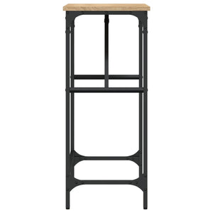 Τραπέζι Κονσόλα Sonoma Δρυς 75x32x75 εκ. Επεξεργασμένο Ξύλο