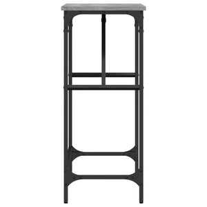 Τραπέζι Κονσόλα Γκρι Sonoma 75x32x75 εκ. Επεξεργασμένο Ξύλο