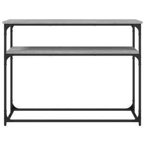 Τραπέζι Κονσόλα Γκρι Sonoma 100x35,5x75 εκ. Επεξεργασμένο Ξύλο