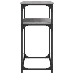 Τραπέζι Κονσόλα Γκρι Sonoma 100x35,5x75 εκ. Επεξεργασμένο Ξύλο