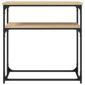 Τραπέζι Κονσόλα Sonoma Δρυς 75x35,5x75 εκ. Επεξεργασμένο Ξύλο - Pakobazaar