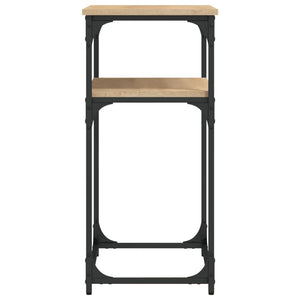 Τραπέζι Κονσόλα Sonoma Δρυς 75x35,5x75 εκ. Επεξεργασμένο Ξύλο - Pakobazaar