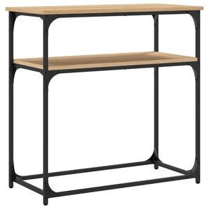 Τραπέζι Κονσόλα Sonoma Δρυς 75x35,5x75 εκ. Επεξεργασμένο Ξύλο - Pakobazaar