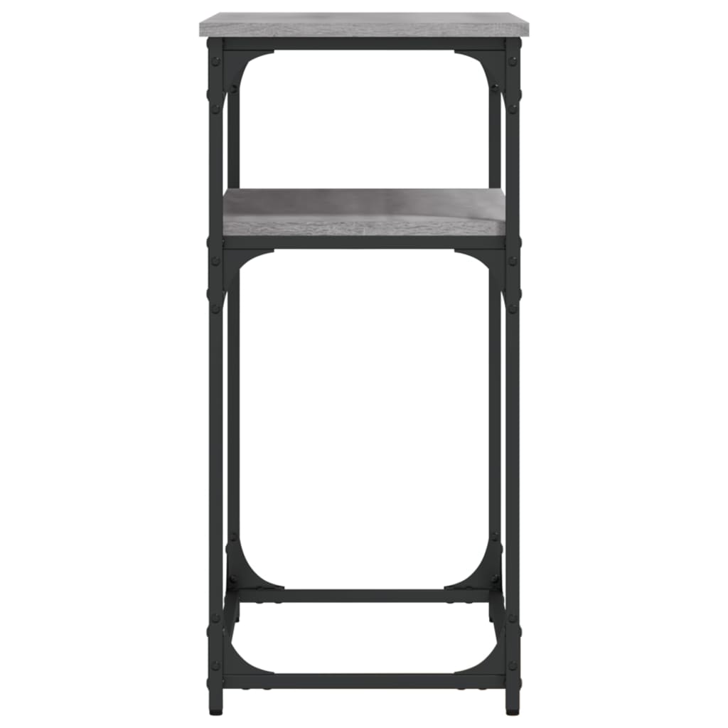 Τραπέζι Κονσόλα Γκρι Sonoma 75x35,5x75 εκ. Επεξεργασμένο Ξύλο