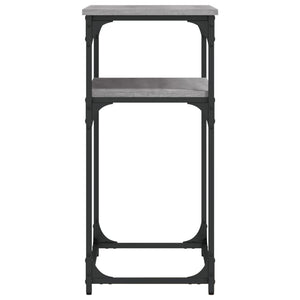 Τραπέζι Κονσόλα Γκρι Sonoma 75x35,5x75 εκ. Επεξεργασμένο Ξύλο