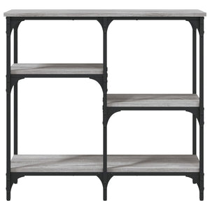 Τραπέζι Κονσόλα Γκρι Sonoma 80x29x75 εκ. Επεξεργασμένο Ξύλο