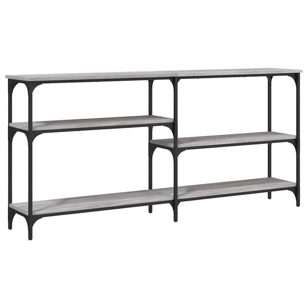 Τραπέζι Κονσόλα Γκρι Sonoma 160x29x75 εκ. Επεξεργασμένο Ξύλο