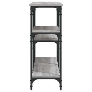 Τραπέζι Κονσόλα Γκρι Sonoma 160x29x75 εκ. Επεξεργασμένο Ξύλο