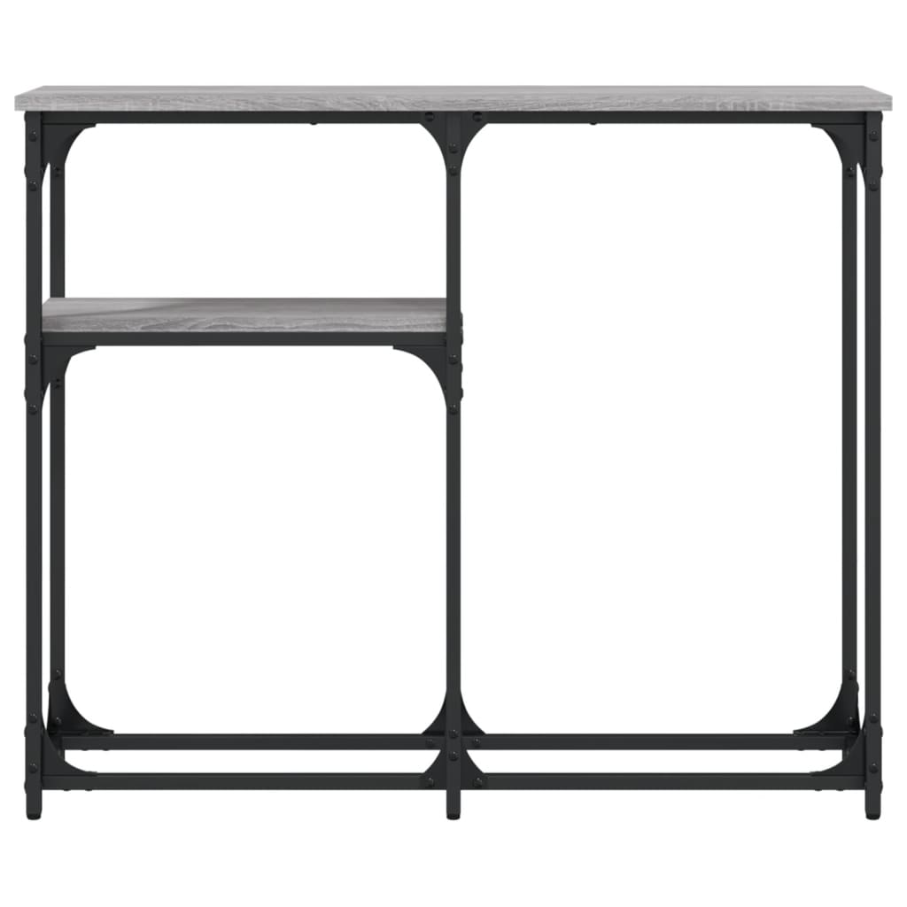 Τραπέζι Κονσόλα Γκρι Sonoma 90x22,5x75 εκ. Επεξεργασμένο Ξύλο