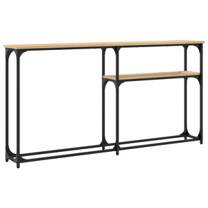 Τραπέζι Κονσόλα Sonoma Δρυς 145x22,5x75 εκ. Επεξεργασμένο Ξύλο - Pakobazaar