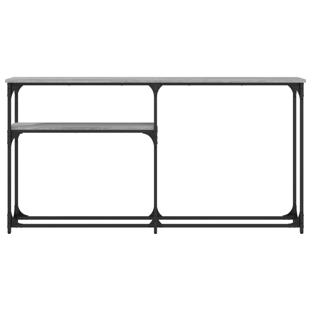 Τραπέζι Κονσόλα Γκρι Sonoma 145x22,5x75 εκ. Επεξεργασμένο Ξύλο - Pakobazaar
