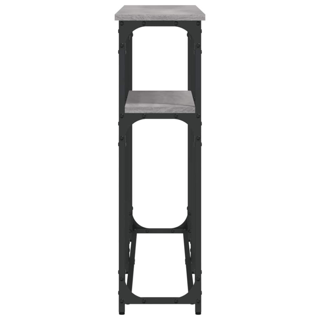 Τραπέζι Κονσόλα Γκρι Sonoma 145x22,5x75 εκ. Επεξεργασμένο Ξύλο - Pakobazaar