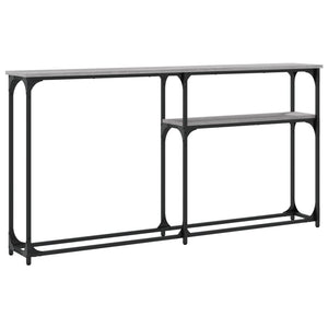 Τραπέζι Κονσόλα Γκρι Sonoma 145x22,5x75 εκ. Επεξεργασμένο Ξύλο - Pakobazaar