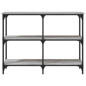 Τραπέζι Κονσόλα Γκρι Sonoma 100x29x75 εκ. Επεξεργασμένο Ξύλο