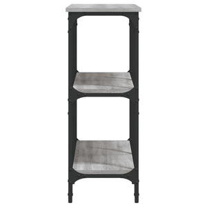 Τραπέζι Κονσόλα Γκρι Sonoma 100x29x75 εκ. Επεξεργασμένο Ξύλο