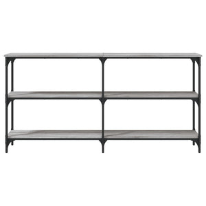Τραπέζι Κονσόλα Γκρι Sonoma 150x29x75 εκ. Επεξεργασμένο Ξύλο
