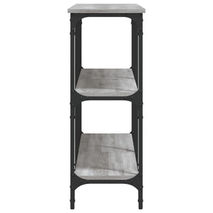Τραπέζι Κονσόλα Γκρι Sonoma 150x29x75 εκ. Επεξεργασμένο Ξύλο