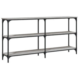 Τραπέζι Κονσόλα Γκρι Sonoma 150x29x75 εκ. Επεξεργασμένο Ξύλο