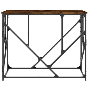 Τραπέζι Κονσόλα Καπνιστή Δρυς 100x40x80 εκ. Επεξεργασμένο Ξύλο