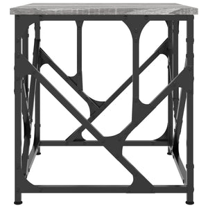 Τραπεζάκι Σαλονιού Γκρι Sonoma 45x45x47,5 εκ. Επεξεργασμ. Ξύλο