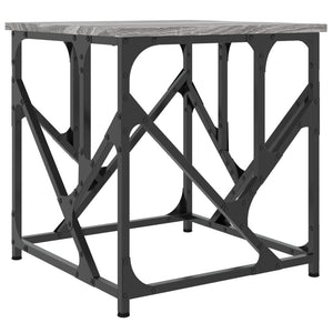 Τραπεζάκι Σαλονιού Γκρι Sonoma 45x45x47,5 εκ. Επεξεργασμ. Ξύλο
