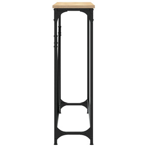 Τραπέζι Κονσόλα Sonoma Δρυς 102x22,5x75 εκ. Επεξεργασμένο Ξύλο - Pakobazaar