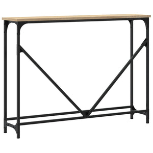Τραπέζι Κονσόλα Sonoma Δρυς 102x22,5x75 εκ. Επεξεργασμένο Ξύλο - Pakobazaar