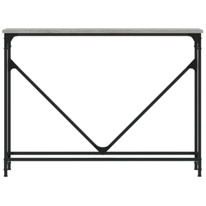 Τραπέζι Κονσόλα Γκρι Sonoma 102 x 22,5 x 75 εκ. Επεξεργ. Ξύλο