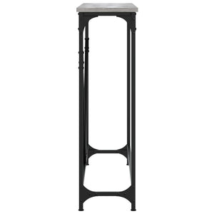 Τραπέζι Κονσόλα Γκρι Sonoma 102 x 22,5 x 75 εκ. Επεξεργ. Ξύλο