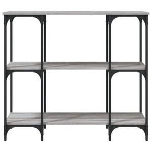 Τραπέζι Κονσόλα Γκρι Sonoma 102x35x90 εκ. Επεξεργασμένο Ξύλο