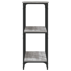 Τραπέζι Κονσόλα Γκρι Sonoma 102x35x90 εκ. Επεξεργασμένο Ξύλο