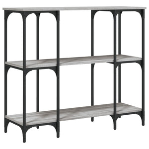 Τραπέζι Κονσόλα Γκρι Sonoma 102x35x90 εκ. Επεξεργασμένο Ξύλο