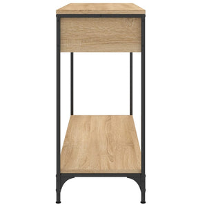 Τραπέζι Κονσόλα Sonoma Δρυς 100x34,5x75 εκ. Επεξεργασμένο Ξύλο