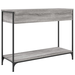 Τραπέζι Κονσόλα Γκρι Sonoma 100x34,5x75 εκ. Επεξεργασμένο Ξύλο