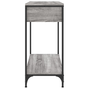 Τραπέζι Κονσόλα Γκρι Sonoma 75x34,5x75 εκ. Επεξεργασμένο Ξύλο