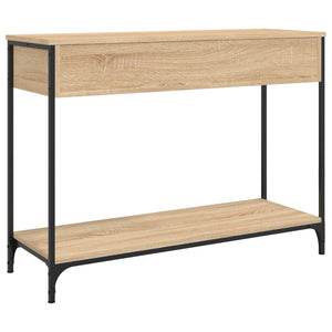 Τραπέζι Κονσόλα Sonoma Δρυς 100x34,5x75 εκ. Επεξεργασμένο Ξύλο - Pakobazaar