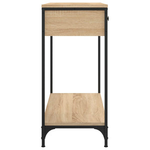 Τραπέζι Κονσόλα Sonoma Δρυς 75x34,5x75 εκ. Επεξεργασμένο Ξύλο - Pakobazaar