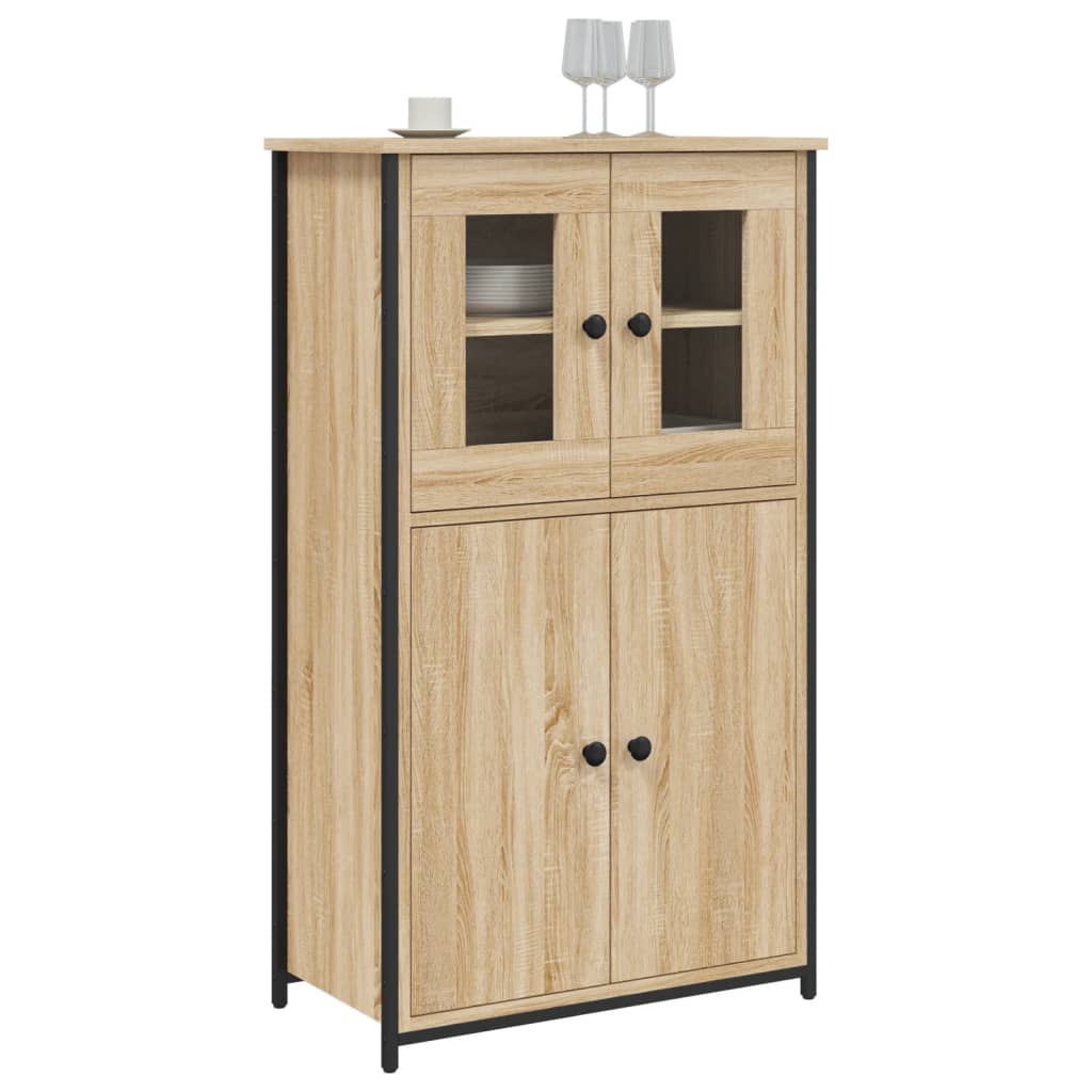 Ντουλάπι Sonoma Δρυς 62 x 32 x 106,5 εκ.από Επεξεργασμένο Ξύλο - Pakobazaar