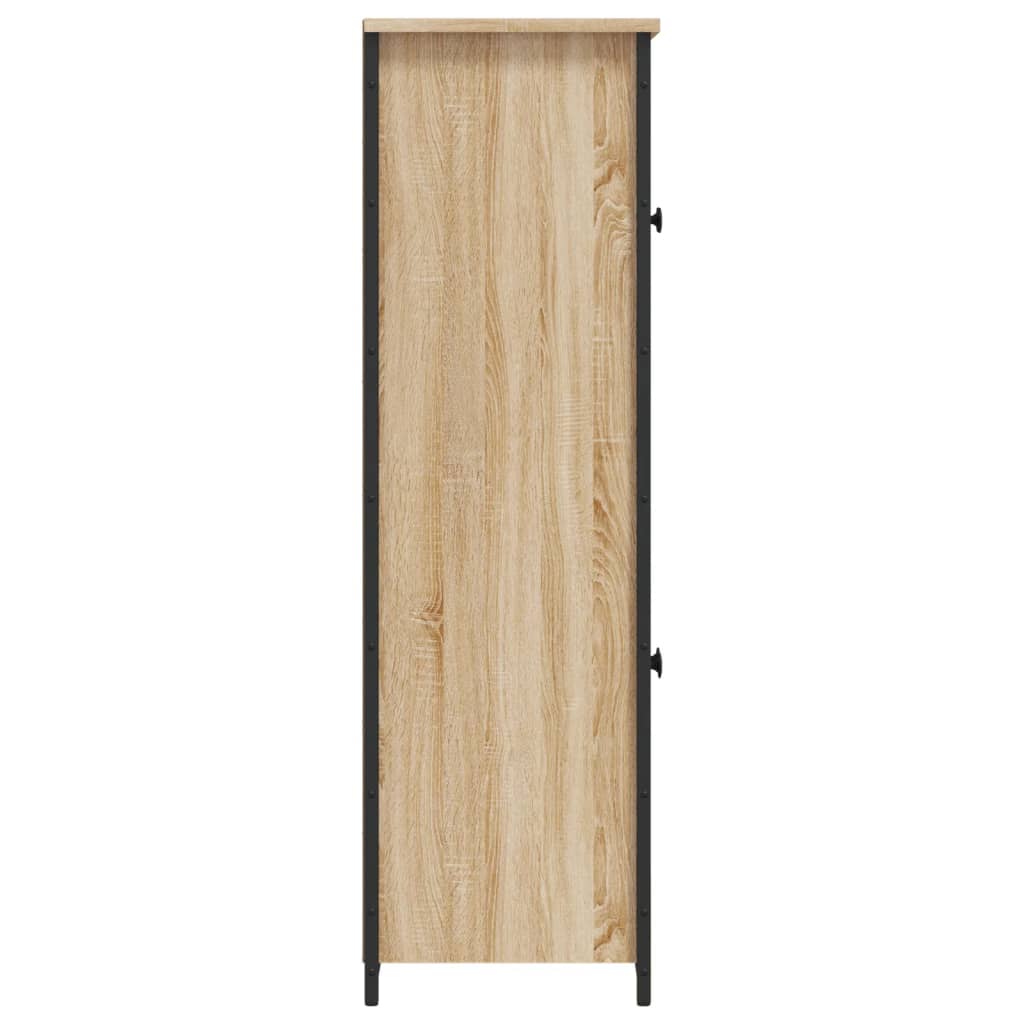 Ντουλάπι Sonoma Δρυς 62 x 32 x 106,5 εκ.από Επεξεργασμένο Ξύλο - Pakobazaar