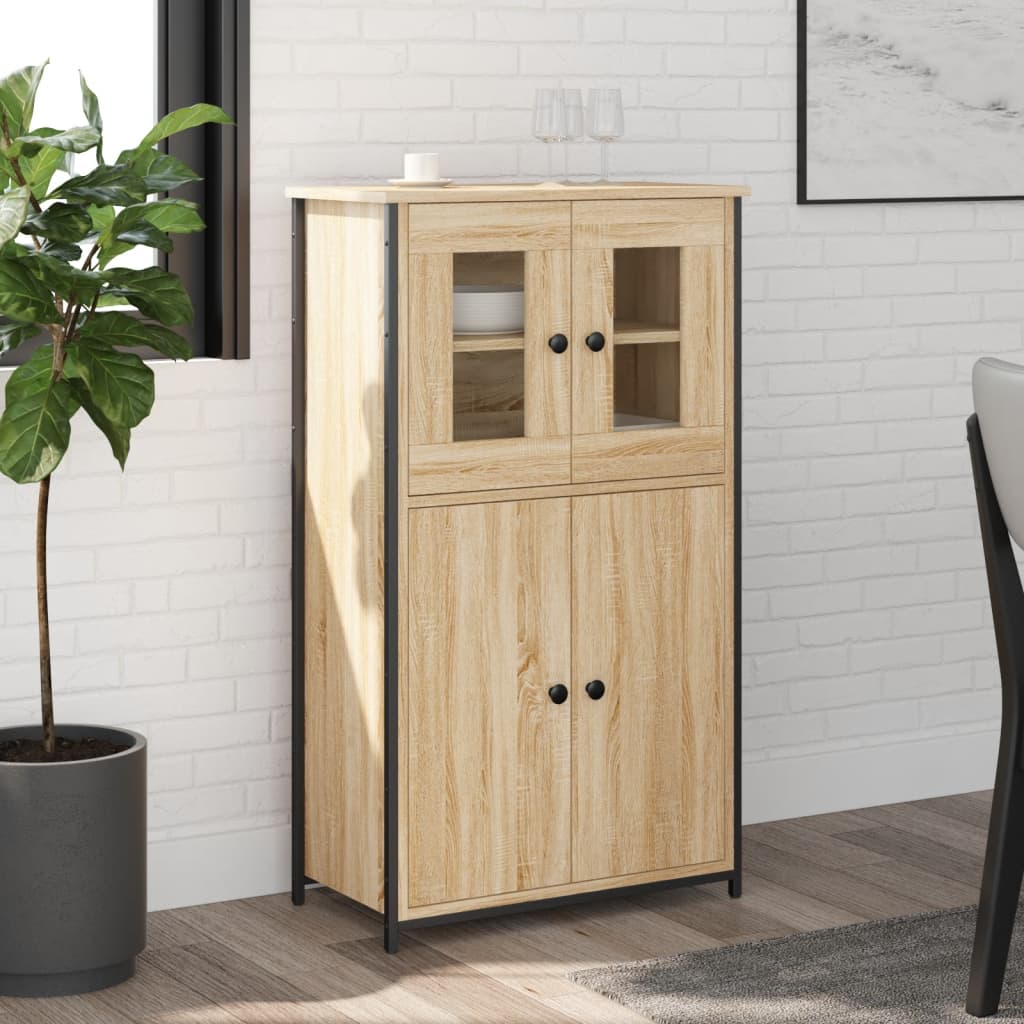 Ντουλάπι Sonoma Δρυς 62 x 32 x 106,5 εκ.από Επεξεργασμένο Ξύλο - Pakobazaar
