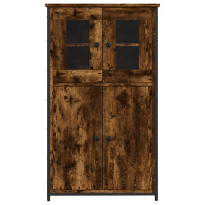 Ντουλάπι Καπνιστή Δρυς 62x32x106,5 εκ. από Επεξεργασμένο Ξύλο - Pakobazaar