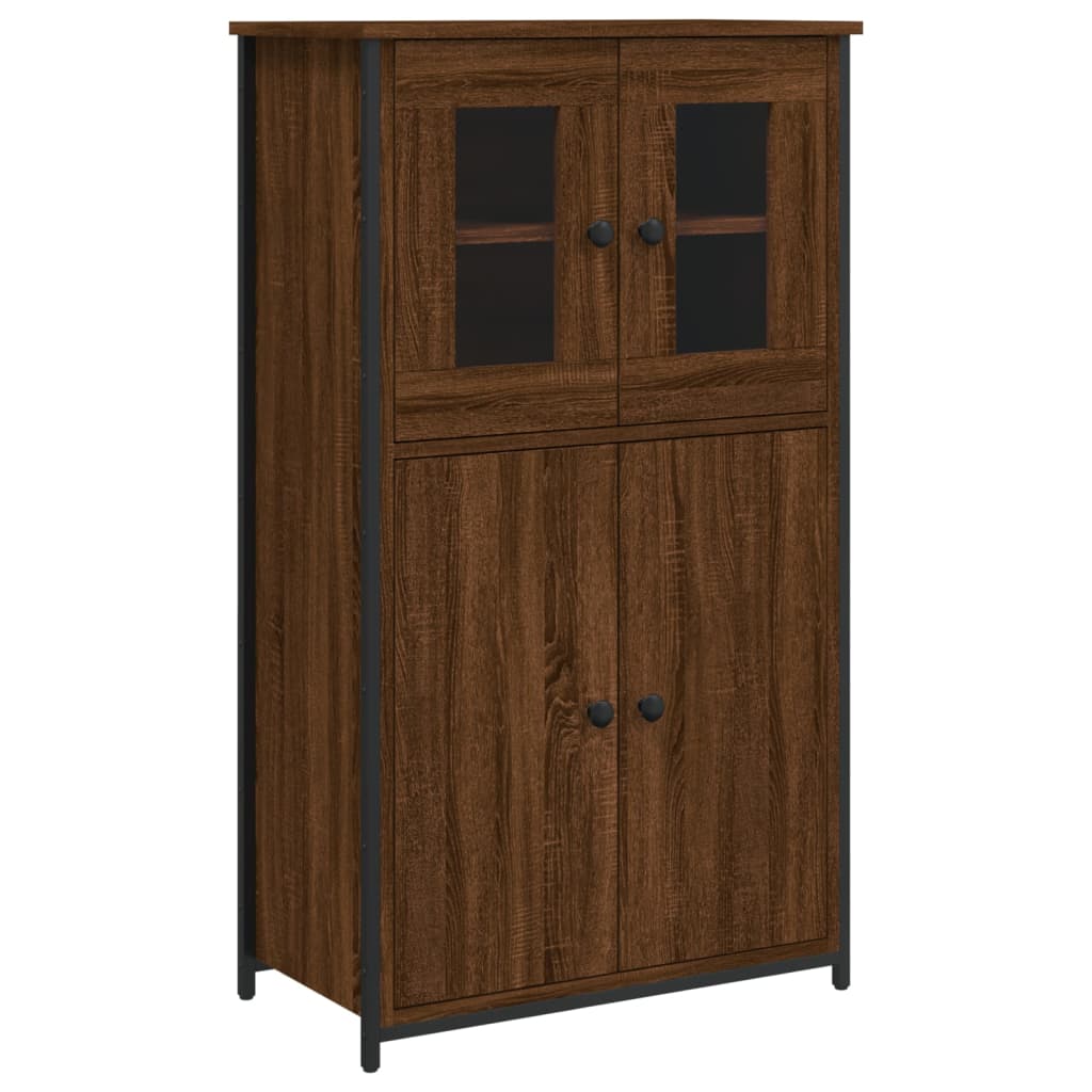 Ντουλάπι Καφέ Δρυς 62x32x106,5 εκ. από Επεξεργασμένο Ξύλο