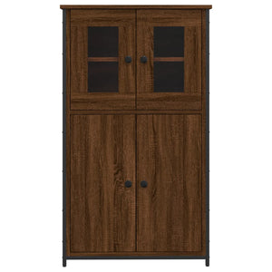 Ντουλάπι Καφέ Δρυς 62x32x106,5 εκ. από Επεξεργασμένο Ξύλο