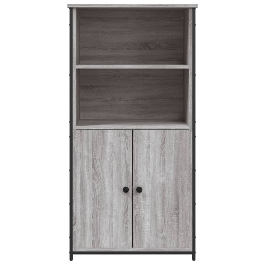 Ντουλάπι Γκρι Sonoma 62x36x121,5 εκ. από Επεξεργασμένο Ξύλο - Pakobazaar