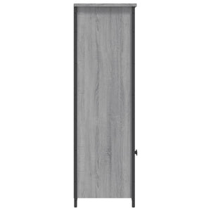 Ντουλάπι Γκρι Sonoma 62 x 32 x 103,5 εκ. από Επεξεργασμένο Ξύλο
